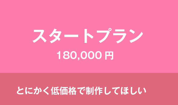 クリニックのWEBサイト/ホームページの制作プランA