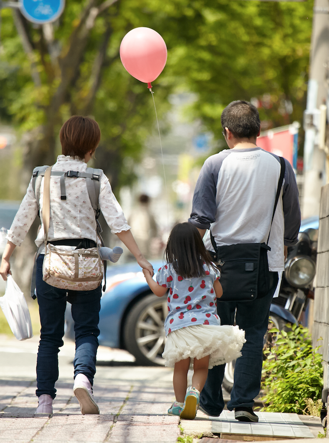 笑顔のファミリー内覧会